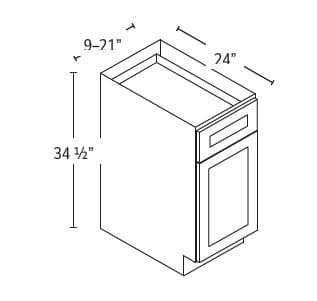 Nova Lt Grey Shaker - B12