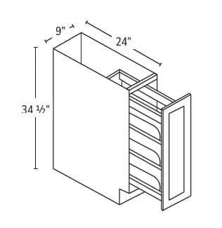Homestead Oak Shaker - BFP09