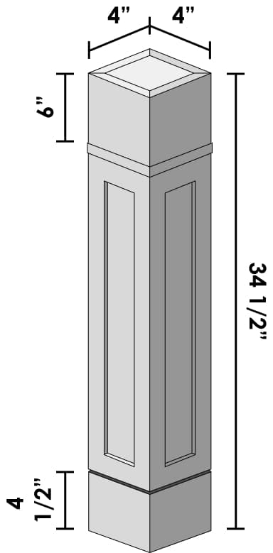 Portside Pure White-SSPA34 4X4