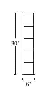 Vista White Shaker - WC630