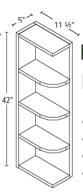 Vista White Shaker - WES542